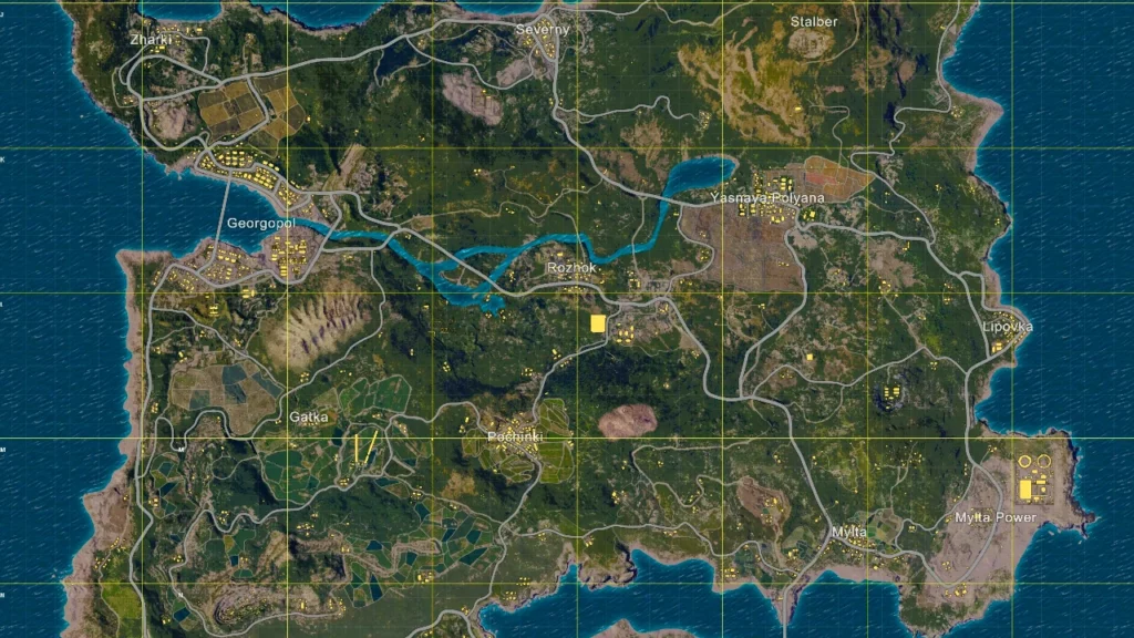 5 Lokasi Loot Terbaik di PUBG Mobile untuk Early Game
